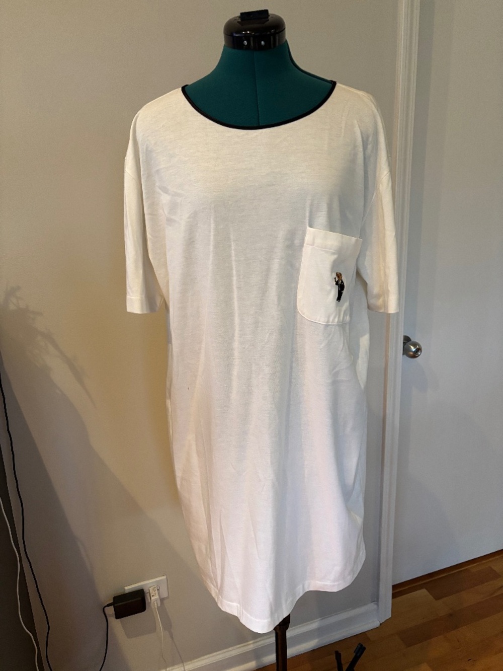 Ralph Lauren vintage deadstock t-shirt dress, L